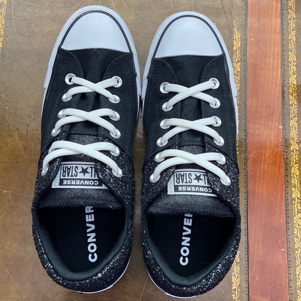 Converse shoes, black, slip on